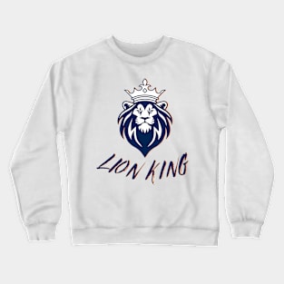 Brave Lion King Crewneck Sweatshirt